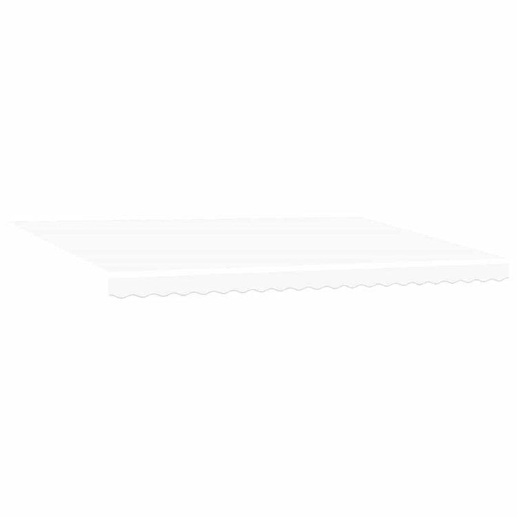 Vidaxl vervangingsdoek voor zonnescherm wit 480 x 345 cm polyester