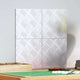 Vidaxl trapmatten 4 st 20 x 20 cm zilver aluminium vierkant