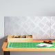 Vidaxl trapmatten 2 st 50 x 25 cm zilver aluminium rechthoekig