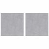 Vidaxl trap tread vierkant 2 pcs zilver 30 x 30 cm aluminium