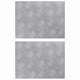 Vidaxl trapmatten 2 st 40 x 30 cm zilver aluminium rechthoekig