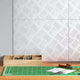 Vidaxl trapmatten 4 st 40 x 30 cm zilver aluminium rechthoekig