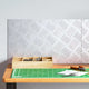 Vidaxl trapmatten 2 st 50 x 30 cm zilver aluminium rechthoekig