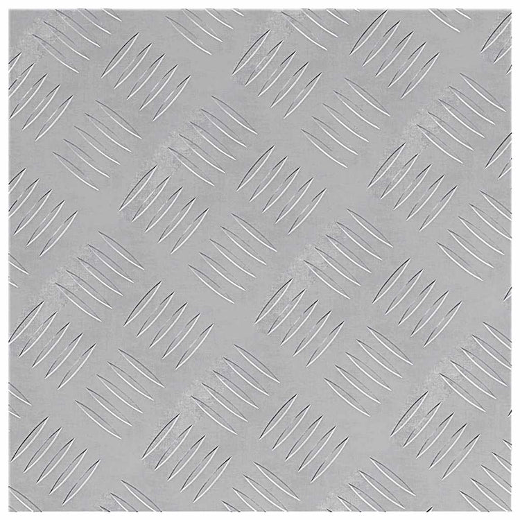 Vidaxl trapmatten 2 st 40 x 40 cm zilver aluminium vierkant