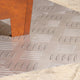 Vidaxl trapmatten 4 st 40 x 40 cm zilver aluminium vierkant