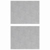 Vidaxl trap tread rechthoekig 2 pcs zilver 50 x 40 cm aluminium