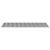 Vidaxl trap tread rechthoekig 2 pcs zilver 100 x 40 cm aluminium