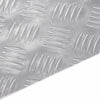 Vidaxl trap tread rechthoekig 2 pcs zilver 60 x 50 cm aluminium
