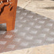 Vidaxl trapmatten 2 st 100 x 50 cm zilver aluminium rechthoekig