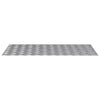 Vidaxl trap tread rechthoekig 2 pcs zilver 100 x 50 cm aluminium