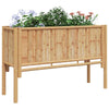 Vidaxl verhoogd bed bruin 110 x 35 x 70 cm bamboe