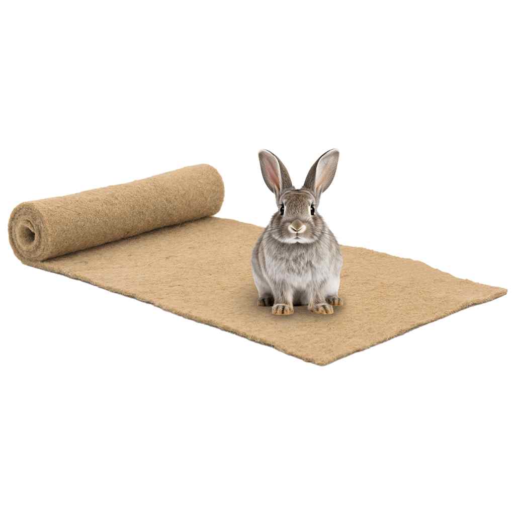 Vidaxl jute mat voor knaagdieren 0,5x1 m 5 mm