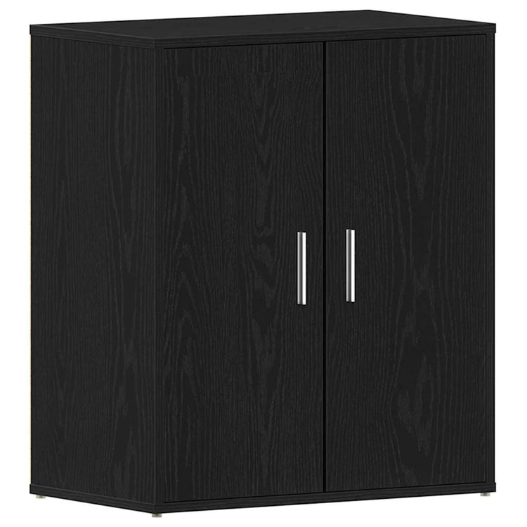 Vidaxl schoenenkast 60 x 35 x 70 cm bewerkt hout zwart eiken