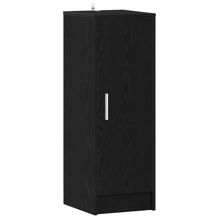 Vidaxl schoenenkast 32 x 35 x 92 cm bewerkt hout zwart eiken