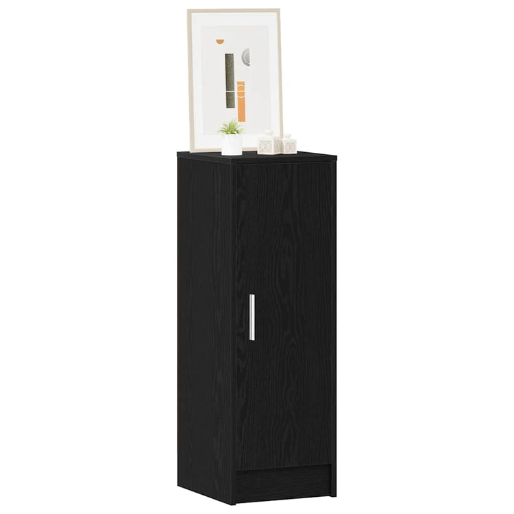 Vidaxl schoenenkast 32 x 35 x 92 cm bewerkt hout zwart eiken