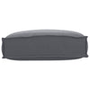 Vidaxl kussen antraciet 50 x 40 x 12 cm oxford stof