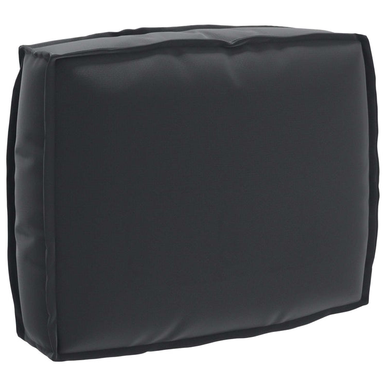 Vidaxl kussen zwart 50 x 40 x 12 cm oxford stof