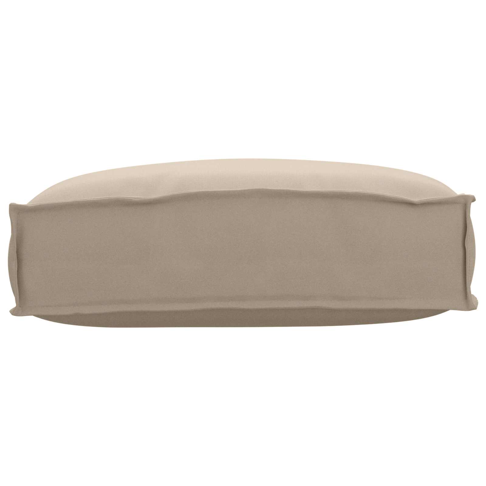 Vidaxl kussen taupe 50 x 40 x 12 cm oxford stof