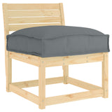 Vidaxl kussen antraciet 50 x 50 x 12 cm oxford stof - afbeelding 2
