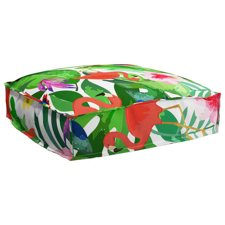 Vidaxl kussen bloemen multikleur 50 x 50 x 12 cm oxford stof