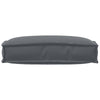Vidaxl kussen antraciet 60 x 40 x 12 cm oxford stof