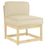 Vidaxl kussen beige 60 x 40 x 12 cm oxford stof - afbeelding 2