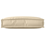 Vidaxl kussen beige 60 x 40 x 12 cm oxford stof - afbeelding 3