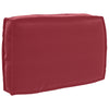 Vidaxl kussen wijnrood 60 x 40 x 12 cm oxford stof