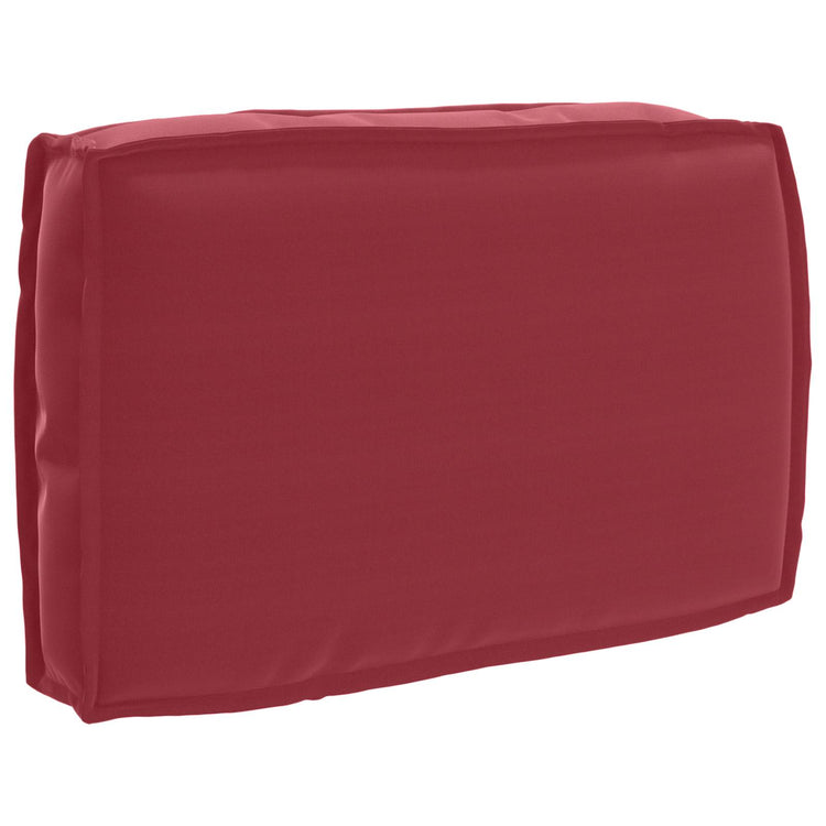 Vidaxl kussen wijnrood 60 x 40 x 12 cm oxford stof