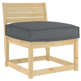Vidaxl kussen oxford stof antraciet 60 x 60 x 12 cm - afbeelding 2