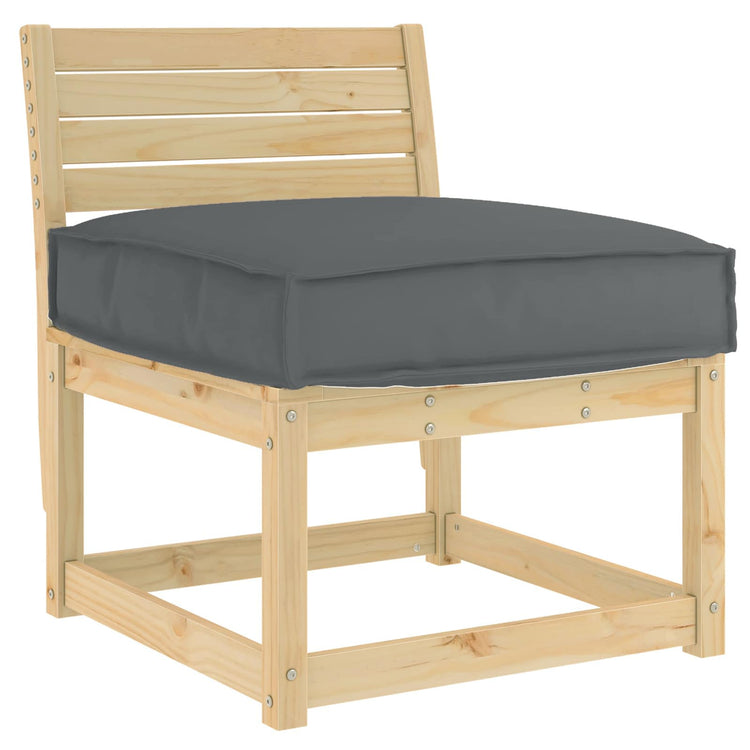 Vidaxl kussen oxford stof antraciet 60 x 60 x 12 cm