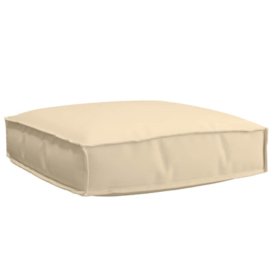 Vidaxl kussen oxford stof beige 60 x 60 x 12 cm