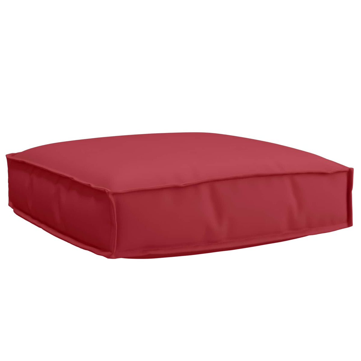 Vidaxl kussen wijnrood 60 x 60 x 12 cm oxford stof