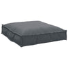 Vidaxl kussen antraciet 70 x 70 x 12 cm oxford stof