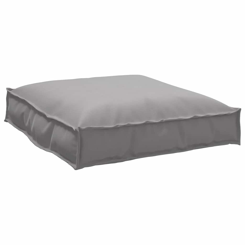 Vidaxl kussen grijs 70 x 70 x 12 cm oxford stof