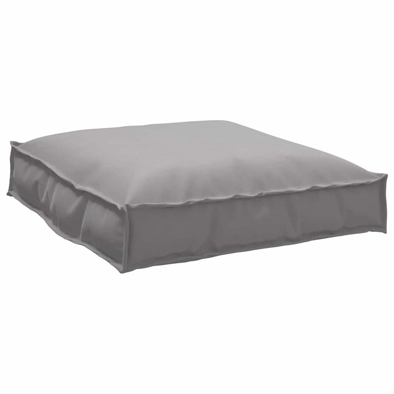 Vidaxl kussen grijs 70 x 70 x 12 cm oxford stof