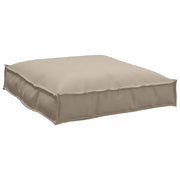 Vidaxl kussen taupe 70 x 70 x 12 cm oxford stof - afbeelding 1