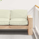 Vidaxl kussen oxford stof crème 80 x 80 x 12 cm