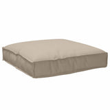 Vidaxl kussen oxford stof taupe 80 x 80 x 12 cm - afbeelding 2