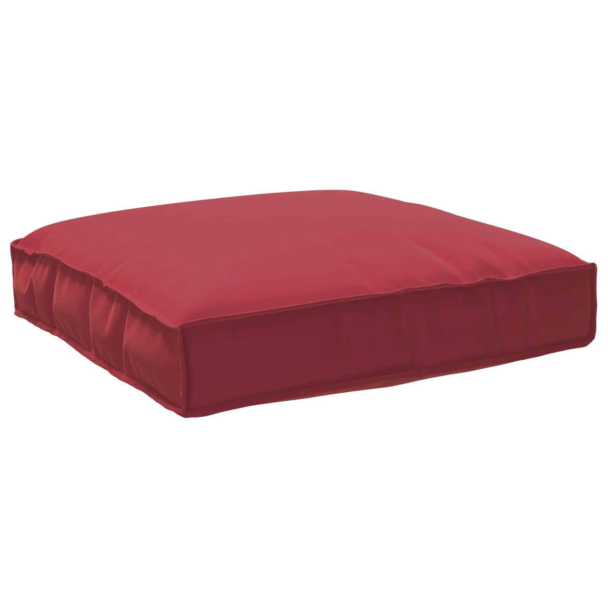 Vidaxl kussen oxford stof wijnrood 80 x 80 x 12 cm