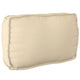 Vidaxl kussen oxford stof beige 70 x 40 x 12 cm