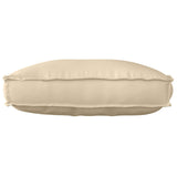 Vidaxl kussen oxford stof beige 70 x 40 x 12 cm - afbeelding 3