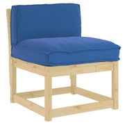 Vidaxl kussen oxford stof koninklijk blauw 70 x 40 x 12 cm - afbeelding 2
