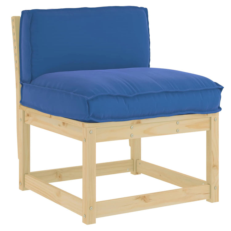 Vidaxl kussen oxford stof koninklijk blauw 70 x 40 x 12 cm