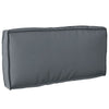 Vidaxl kussen antraciet 80 x 40 x 12 cm oxford stof