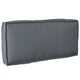 Vidaxl kussen oxford stof antraciet 80 x 40 x 12 cm