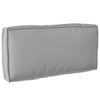 Vidaxl kussen grijs 80 x 40 x 12 cm oxford stof