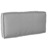 Vidaxl kussen grijs 80 x 40 x 12 cm oxford stof - afbeelding 1