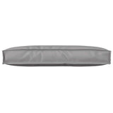 Vidaxl kussen grijs 80 x 40 x 12 cm oxford stof - afbeelding 3