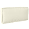 Vidaxl kussen crème 80 x 40 x 12 cm oxford stof
